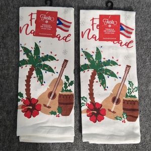 Fiesta Navidad Kitchen Towels